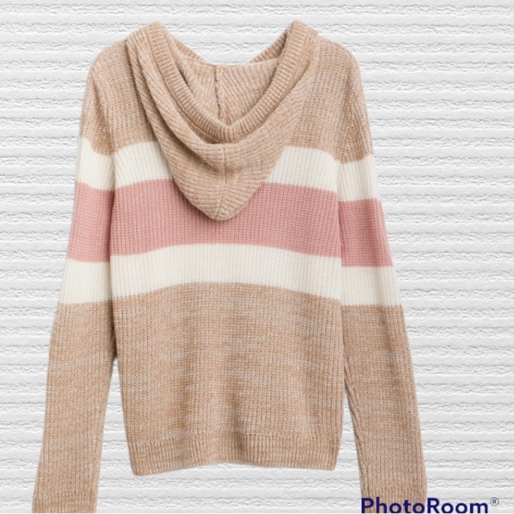 Colorblock hooded pullover - Picture 2 of 4